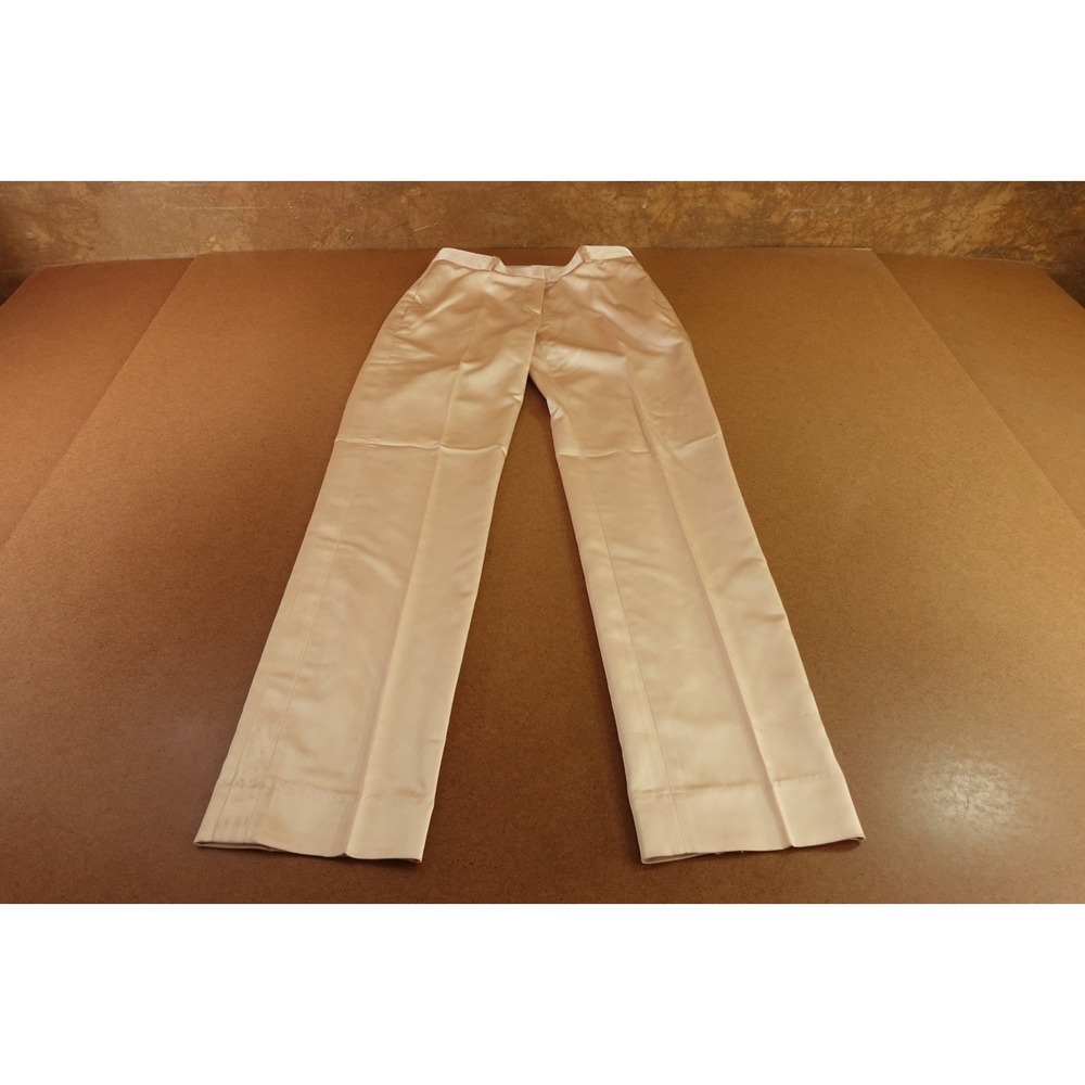 Little Black Tux Womens Size 6 Champagne Gold Satin Slim Fit Tuxedo Pants NWT